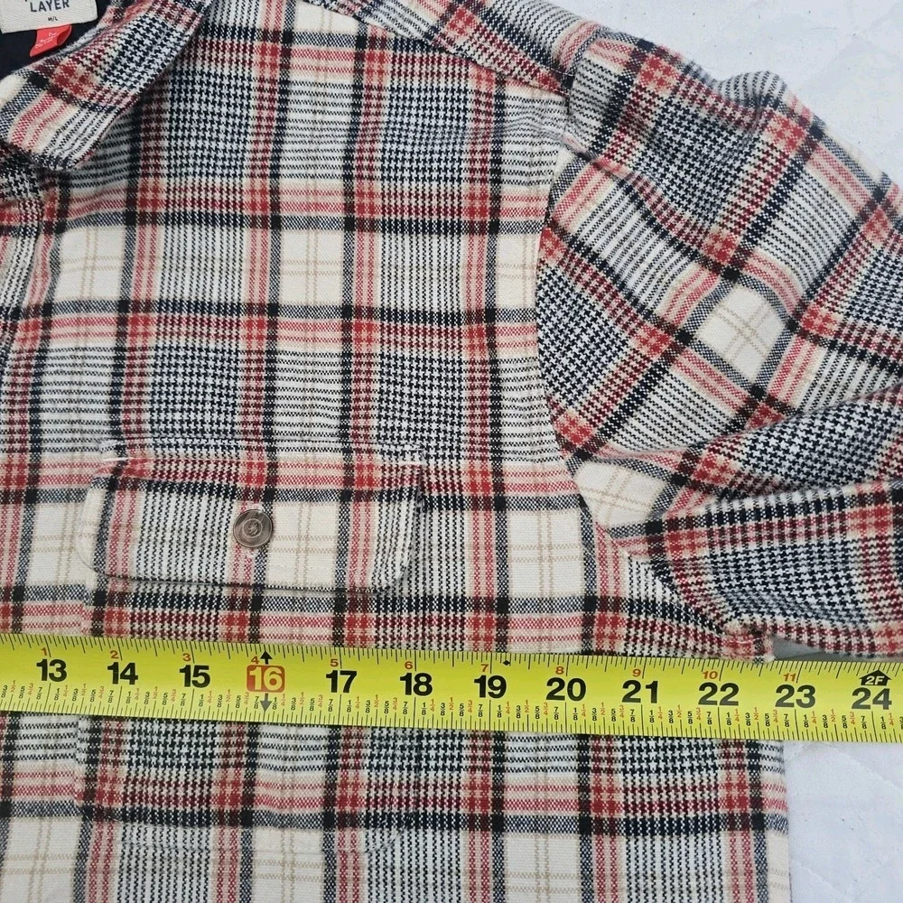 Marine Layer Camping Shirt Flannel Signature Plaid‎ Lined Mens Medium/Large